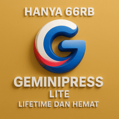 GeminiPress Lite - Lifetime & Hemat