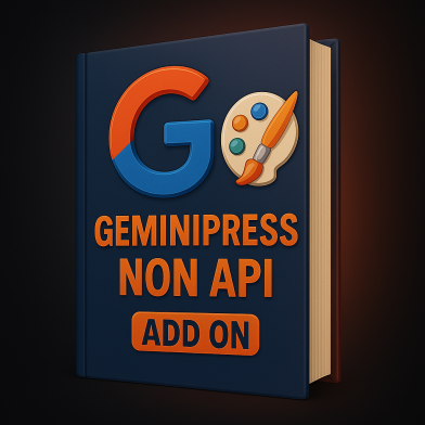 GeminiPress Non API